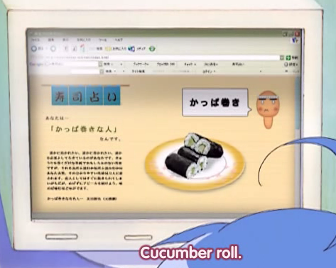 Sushi type: kappa-maki