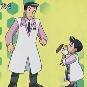 Utonium, son, and kawaii dog