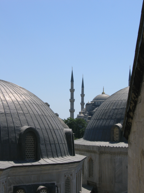 The view from Hagia Sophia